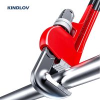 KINDLOV Plumbing Pliers Adjustable Plumber Tools Heavy Duty 8/10/12/14 Inch Water Pipe Spanner Universal Pipe Key Set Hand Tools