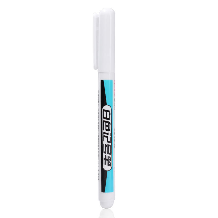 free-shipping-ปากกามาร์กเกอร์ปากกาเพนท์สีขาว0-7-2-5มม-กันน้ำปากกาน้ำมันถาวรมาร์กเกอร์หลุมลึก