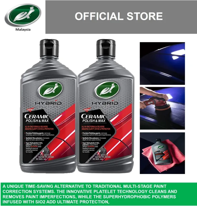 Turtle Wax Ceramic Polish & Wax T53412 (2Pack) Lazada