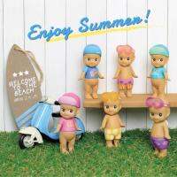 Blind Box Sonny Angle Summer Vacation Series Mini Figure Surfboard Summer Beach Cute Doll Decorative Collectible Girls Gift Toy