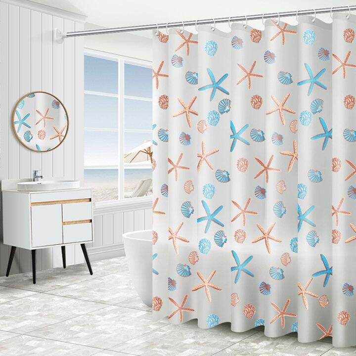 blue-ice-fish-print-waterproof-shower-curtains-for-bathroom-home-decor-shower-curtains-geometric-pattern-pvea-shower-curtains