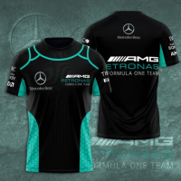 2023 NEW Petronas F1 3d Clothing T-shirt brand new T-shirt