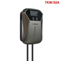 เครื่องชาร์จรถยนต์ไฟฟ้า Suntree EV Charger 7KW/32A 4.3 Inch LCD Type 2 /// Suntree EV Charger 22KW 3เฟส Type 2