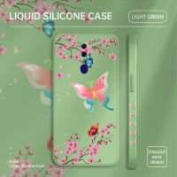 เคสโทรศัพท์สำหรับ OPPO F11 F11 Pro OPPO F1S OPPO เคสโทรศัพท์ F9ลายการ์ตูนน่ารักนักบินอวกาศเคสโทรศัพท์คลุมทั้งหมดปลอกซิลิโคนของเหลวรูปแบบขอบสี่เหลี่ยมเคสป้องกันกล้อง