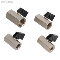 Garden irrigation 1/8 quot; 1/4 quot; 3/8 quot; 1/2 quot; Female Thread Mini Brass Ball Valve BSP Thread Air Compressor Valve switch control valve