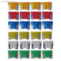 ✵☋✴ 24pcs 5A 10A 15A 20A 25A 30A Car Fuse Assorted Micro Mini Blade Fuses Fit For Auto Car Van Truck SUV Fuse Kit