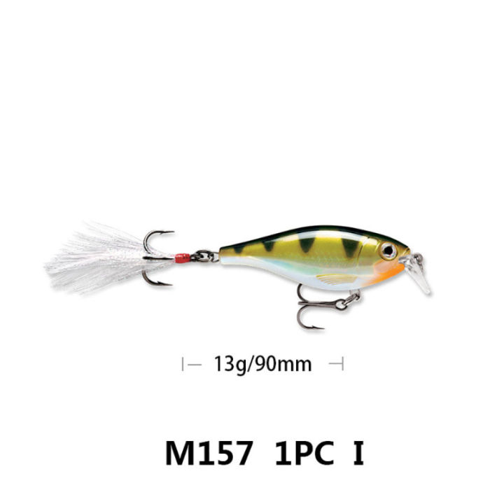m157เหยื่อตกปลารูปปลาซิว12-3กรัม-8-5ซม-หลากสีเหยื่อข้อเหวี่ยงเหยื่อปลอมเทียมสำหรับน้ำจืดน้ำเค็ม