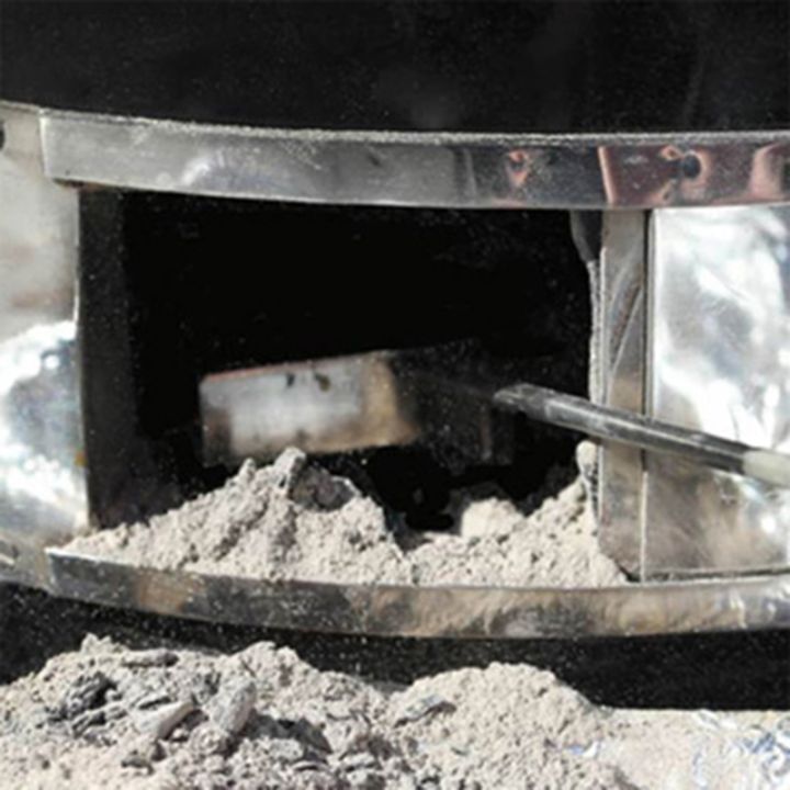 stainless-steel-charcoal-ash-rake-bbq-ash-tool-rake-poker-for-joe-charcoal-smoker-wood-burning-stove-silver