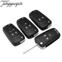 Fkam jingzwiin 10pcs 2345 BTN สำหรับ opelvauxhall สำหรับ Astra J Corsa E INSIGNIA za.fira C 2009-2016 Buick flip folding REMOTE Key Case lamcii