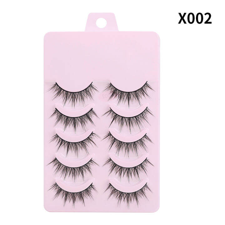 5คู่-lash-extension-3d-bunch-ญี่ปุ่น-fairy-ขนตาปลอม-little-devil-cosplay