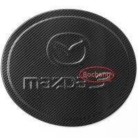 Bochang 2011-2015 Mazda -3สแตนเลสสติกเกอร์ฝาครอบถังน้ำมัน