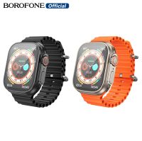 【การโทรสนับสนุน】BOROFONE BD3สมาร์ทวอท์ชใช้ได้ทั้งชายและหญิง1.96นิ้ว JAM Tangan Kebugaran กีฬาอัลตร้าสมาร์ท IP67กันน้ำบลูทูธ5.0สำหรับสมาร์ทโฟนทุกรุ่นและเครื่องวัดชีพจรใส่นอนนาฬิกาอัจฉริยะ