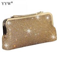 Women Evening Clutch Bag Diamond Clutch Female Silver Day Clutch Wedding Purse Party Banquet BlackGold Bolsas Mujer 2019