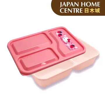 Hello Kitty 304 Stainless Steel Plate Lunch Box Compartment Sealed Student  Cute Bento Box Lunch Box with Tableware