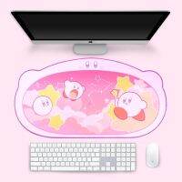 ✗◆∋  Yocore Computer Gaming Mouse Pad Big Size 73.5x40cm Kawaii Pink Star Journey Desk Pad Office Table Mat Anti-slip Waterproof Mats