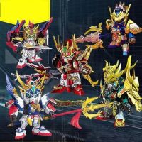 Legend of the Three Kingdoms assembled toys real series of the Romance of the Three Kingdoms BB warrior Gundam model SD Zhao Yun Liu Bei Guan Yu Yingzheng