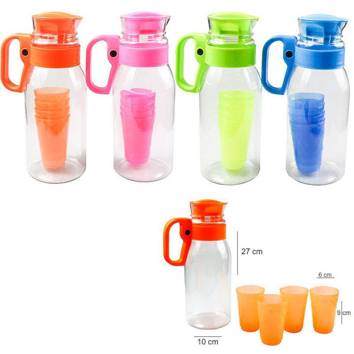 5 in 1 PITSEL SET / 5 in 1 PLASTIC PITCHER SET (WITH BASO) | Lazada PH