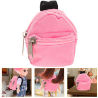 FOXNOVO Doll Mini Backpack Decorative Doll Schoolbag Doll Polyester Backpack Decor