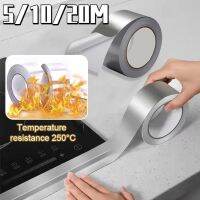 5/10/20m Sink Waterproof Sticker Anti-mold Tape Countertop Toilet Gap Heat Insulation Sealing Aluminum Foil Tape Bathroom Kitchen Accessories