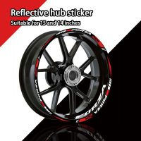 ✺✿▨ Reflective Motorcycle Accessories Wheel tire modification Sticker Hub Decals Rim Stripe Tape For Honda FORZA 125 250 300 350 750