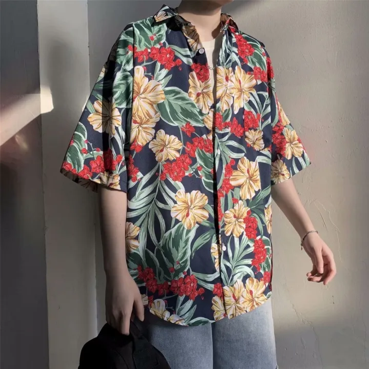 o-o-fashion-เสื้อผู้ชาย-ฮาวาย-เสื้อสงกรานต์2566-เชิ้ตชาย-วินเทจ9023030910