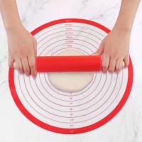 Professional Pastry Mat Round Baking Tools Food Grade Countertop Silicone Dough Kneading Pad Bread  Cake Cookie Accessories