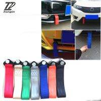 ZD Car Styling Racing Trailer Rope Belt Hook Strap Nylon Tow For Renault Megane 2 3 Duster VW Touran Passat B6 Golf 7 T5 T4 Fiat