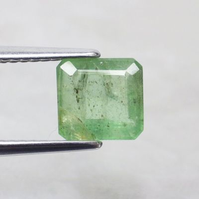 พลอย มรกต เอมเมอรัล ดิบ ธรรมชาติ แท้ ( Unheated Natural Emerald ) หนัก 1.61 กะรัต