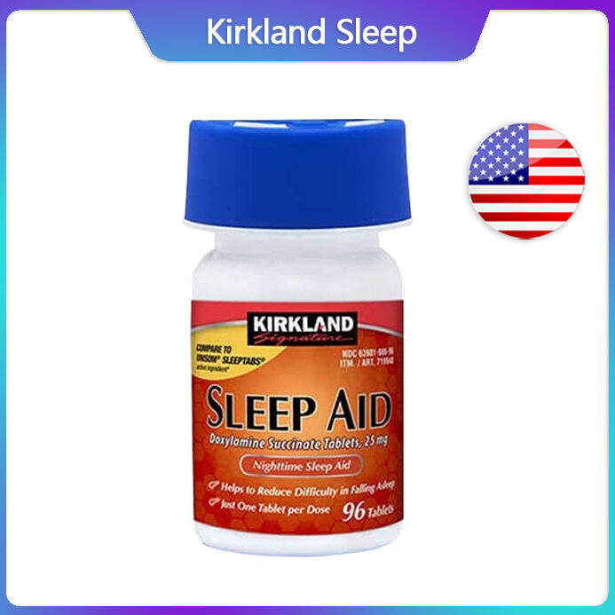 Kirkland Signature Nighttime Sleep Aid 96 Tablets Lazada.co.th
