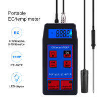 Yieryi EC-8423แบบพกพา Ectemp METER ความแม่นยำสูง2 In 1 EC Tester ± 2 F.S สำหรับน้ำดื่ม,ห้องปฏิบัติการ,พิพิธภัณฑ์สัตว์น้ำ