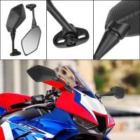 【Hd】สำหรับ HONDA CBR600RR 2003 2011 CBR900 1998 2003 CBR1000RR 2004 2007กระจกมองข้างสะท้อนแสง2ชิ้น/คู่กระจกมองหลังรถจักรยานยนต์