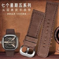 suitable for SEVENFRIDAY Watch with leather mens watch strap 28mm cowhide watch accessories M2/Q201/02/03