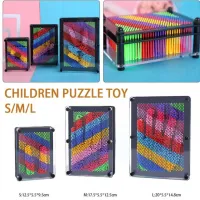 ๑❃ 3D Clone Metal Pin Antistress Art Clone Hand Shape Model kid Toys Pinscreen Needle Board Sculptures Painting Carving Pinart Gift