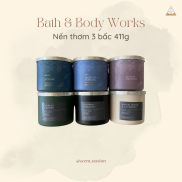 Scent Station Nến thơm 3 bấc Bath & Body Works 411g
