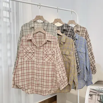 Áo Sơ Mi Nữ Sọc Caro Nhỏ Giá Tốt T08/2023 | Mua Tại Lazada.Vn