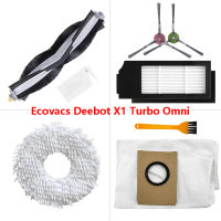 เปลี่ยนสำหรับ Ecovacs Deebot X1เทอร์โบ Omni เครื่องดูดฝุ่นหุ่นยนต์ถุงเก็บฝุ่น Hepa กรองซับผ้าอะไหล่เปลี่ยน