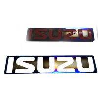 *โปรโมชั่นสุดคุ้ม* แผ่นสแตนเลสไทเท logo isuzu all new 2012 2013 2014 2015 2016 2017 2018 2019 ราคาดีที่สุด จบในที่เดียว