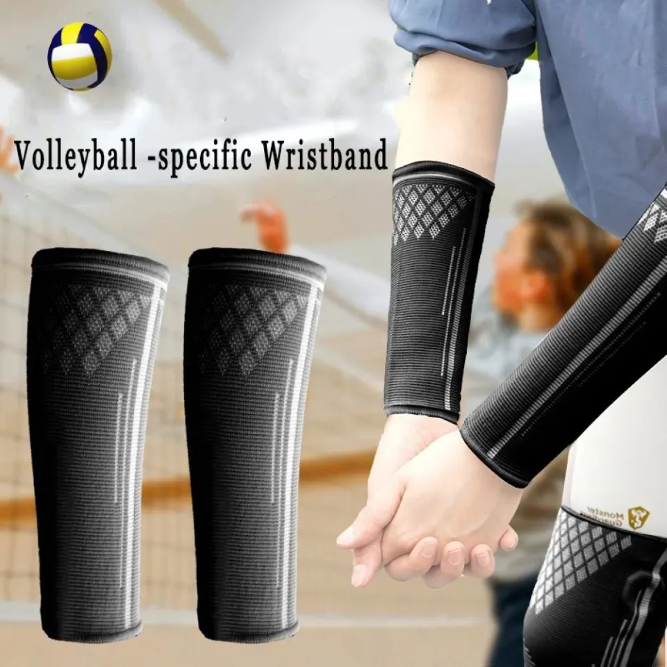 1 Pair Volleyball Arm Sleeves Volleyball Forearm Compression Sleeves Sports