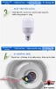 Bóng led bulb led trụ nhựa siêu sáng ánh sáng trắng  5w - 10w - 15w - 20w - ảnh sản phẩm 9
