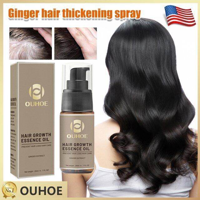 duxuan OUHOE Ginger hair thickening spray Lazada PH