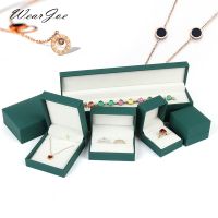 Finest Leatherette Jewelry Ring Earring Bracelet Pendant Necklace Gift Display Packaging Box Jewellery Present Storage Organizer