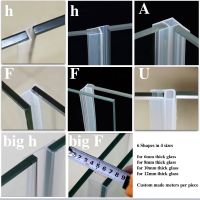 【LZ】❣  Custom Made Silicon Door Strip Weatherstrip Sliding Sash Shower Stall Window Draft Stopper Bathroom Glass Fixture Waterproof