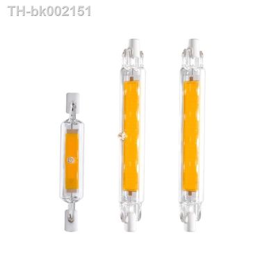 ✁ LED R7S 78mm 118mm 15W 30W 50W Dimmable COB LED Lamp Bulb G9 SpotLight Replace Halogen Light Floodlight Glass Tube Energy Saving