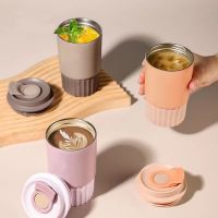 Stainless Steel Coffee Thermos Mug Milk Tea Juice Leak-Proof Travel Thermal Cup Vacuum Flask Thermo Water Bottle Hydro Flask