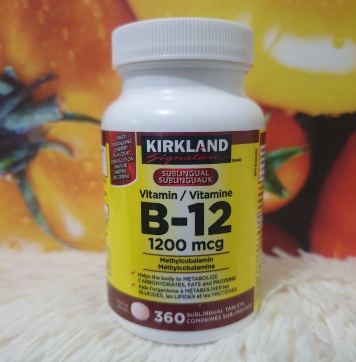 Kirkland Signature Vitamin B12 1200mcg 360 Tablets | Lazada PH