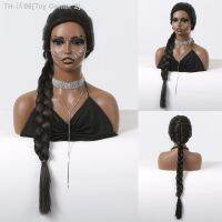 Long Straight Black Synthetic Wigs Free Partition DIY Hairstyle Wigs for Afro Women Daily Party Heat Resistant Braid Fake Hair [ Hot sell ] Toy Center 2