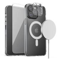 [แท้ พร้อมส่ง]เคส+ฟิล์ม VRS รุ่น MagSafe Clear Case สำหรับ iPhone 14 Pro Max สี Clear