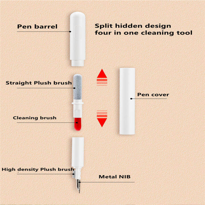 ปากกาทำความสะอาดอเนกประสงค์หูฟังบลูทูธเคสหูฟังเครื่องมือทำความสะอาดสำหรับ-lego-huawei-samsung-mi-หูฟัง