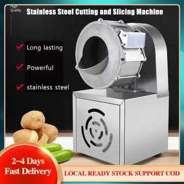 Electric Multifunctional Vegetable Cutter Home Vegetable Cutter God  Commercial Automatic Potato Shredder Shredder Slicer 220v