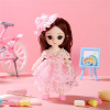 Đồ chơi búp bê barbie bjd mini 16cm đồ công chúabúp bê chibi nhỏ nhắn làm - ảnh sản phẩm 2